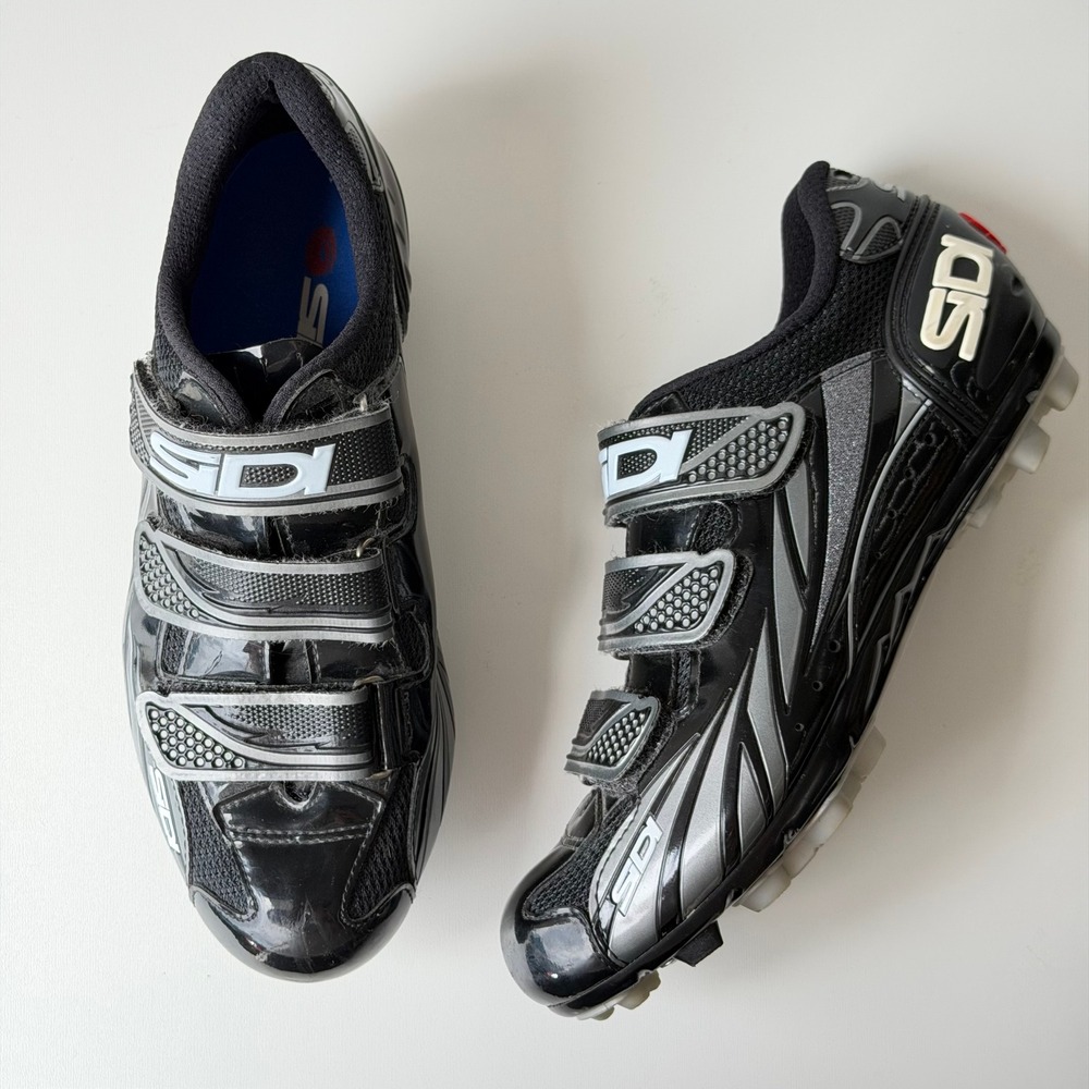 Sidi Cycling Shoes Womens 40 Black Mountain Bike MTB Performance Racing